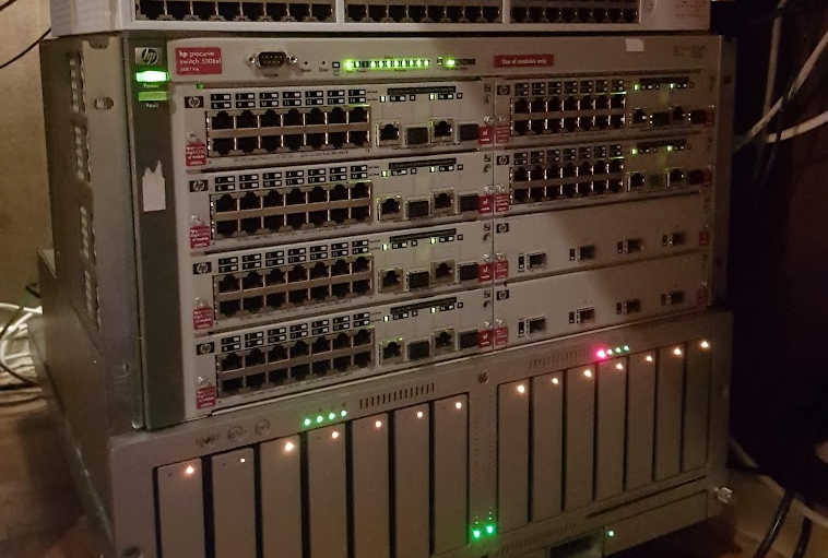 My Lab rack a long time ago